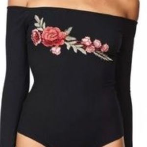 LF Emma & Sam Floral Bodysuit